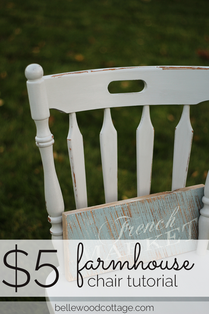 Farmhouse Chair Tutorial