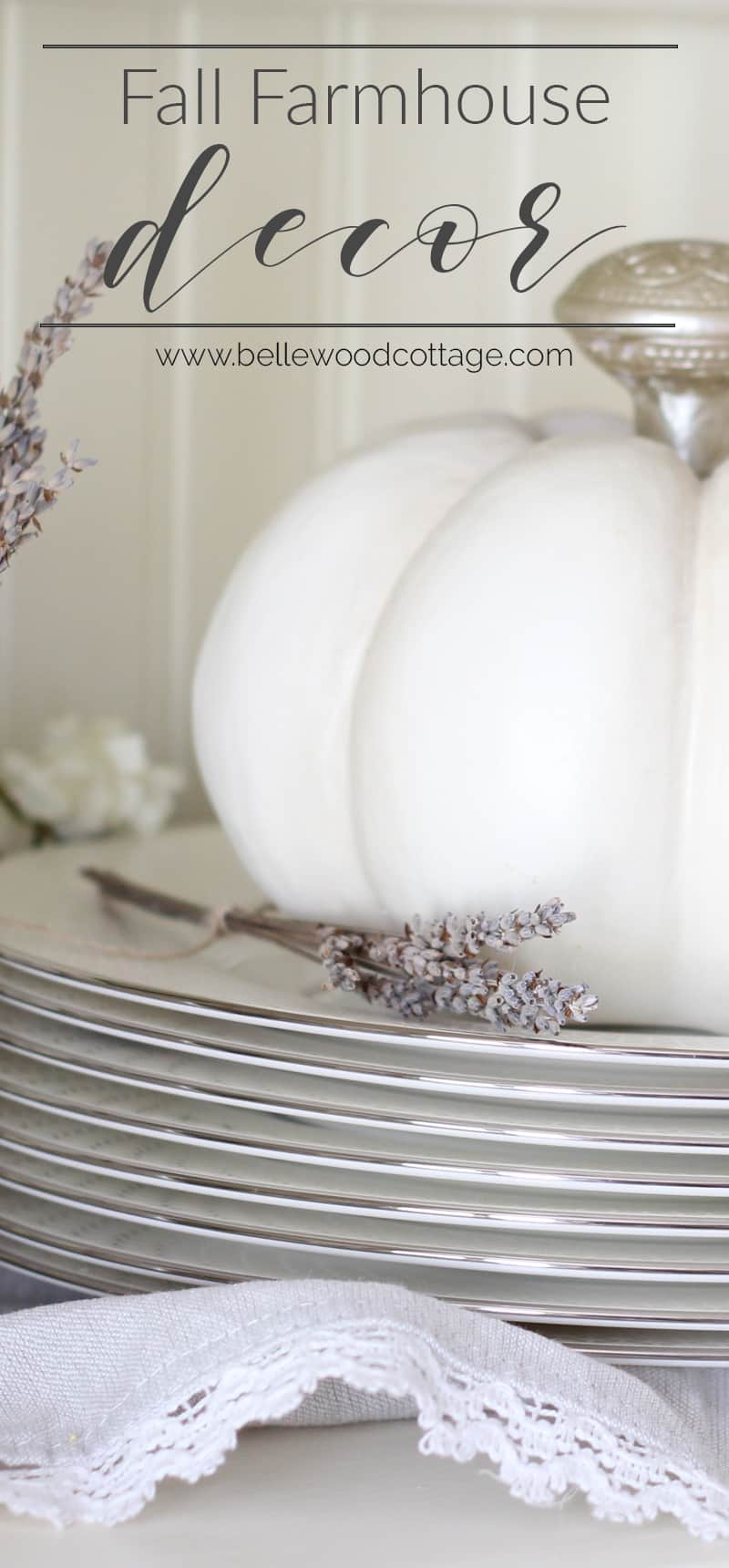 Learn how to maximize your decorating budget and use the decor you already own to style a beautiful fall farmhouse hutch!