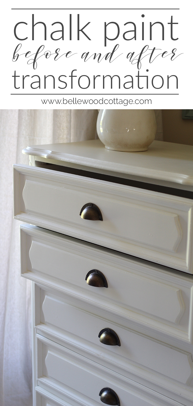 Learn how I transformed this $10 garage sale dresser into a statement French country piece with just a little time and paint.