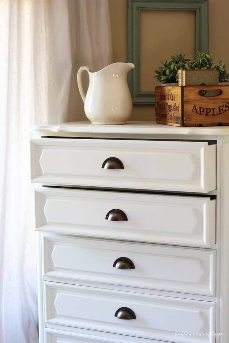 French Country Dresser – Before and After
