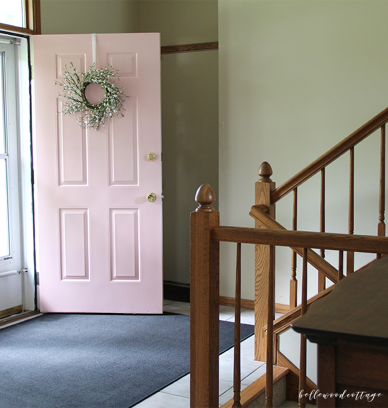 Want to know how to paint your front door? Learn how to choose the right color and add curb appeal with my easy to follow tips!