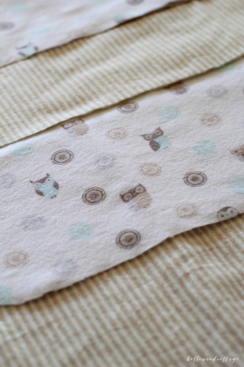 Need a gift for the baby in your life? Sew your own handmade baby burp cloths using the tips and tricks in this easy tutorial from Bellewood Cottage!