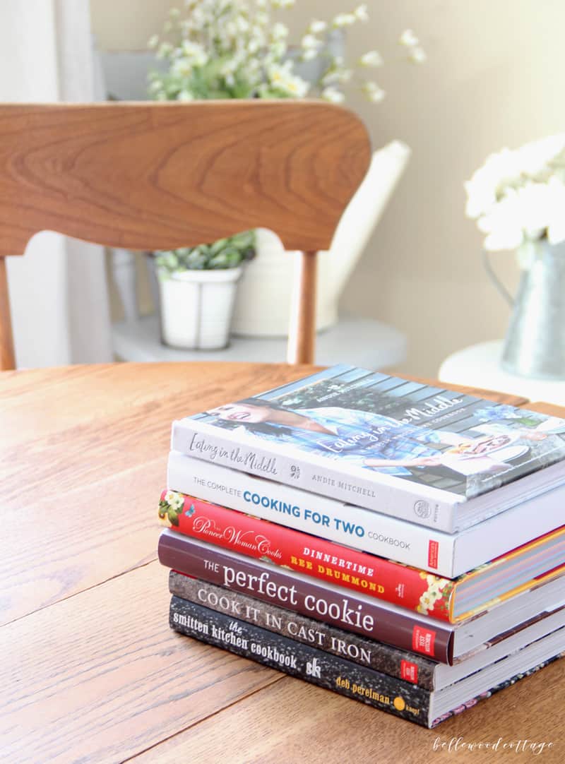 We all want quick & easy recipes for mealtimes, right? But cluttering our bookshelves with cookbooks galore isn't always the most effective way of getting dinner on the table. Join me as I share my top 5 cookbooks worth buying that will actually make your life easier (and more delicious). From BellewoodCottage.com