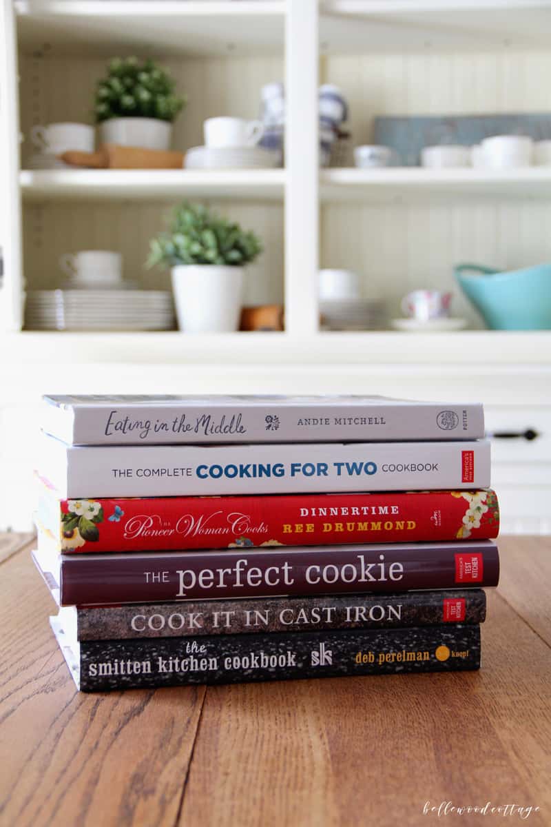 We all want quick & easy recipes for mealtimes, right? But cluttering our bookshelves with cookbooks galore isn't always the most effective way of getting dinner on the table. Join me as I share my top 5 cookbooks worth buying that will actually make your life easier (and more delicious). From BellewoodCottage.com