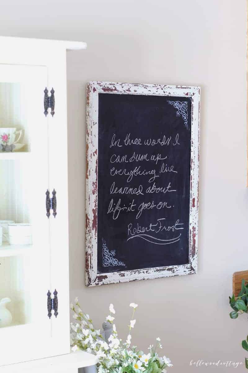 How to Turn a Mirror Into a Chalkboard