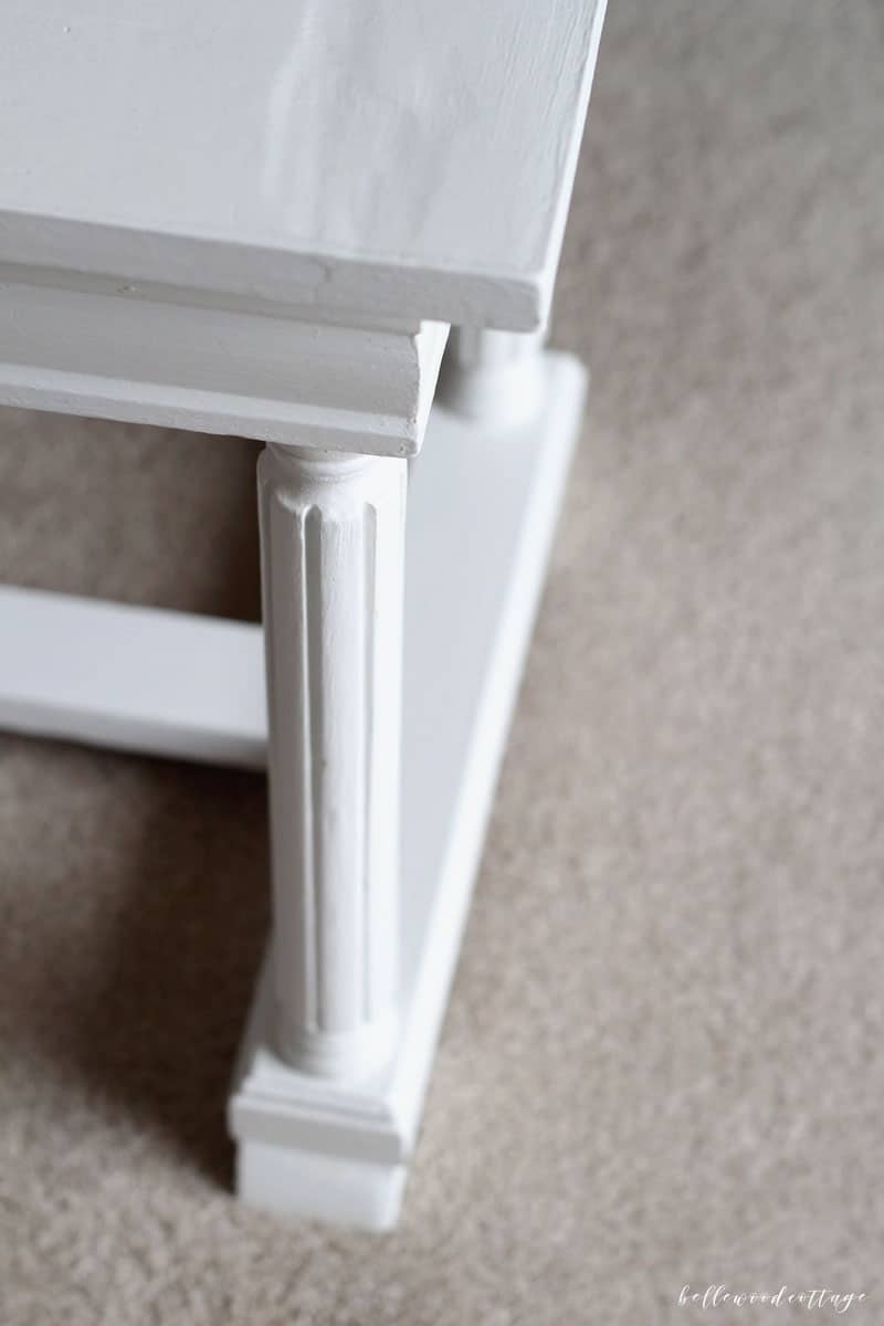 Learn how to give your worn-out furniture another chance with a little patience + chalk style paint. I'm sharing all about how I DIYed this piano bench flip on BellewoodCottage.com!