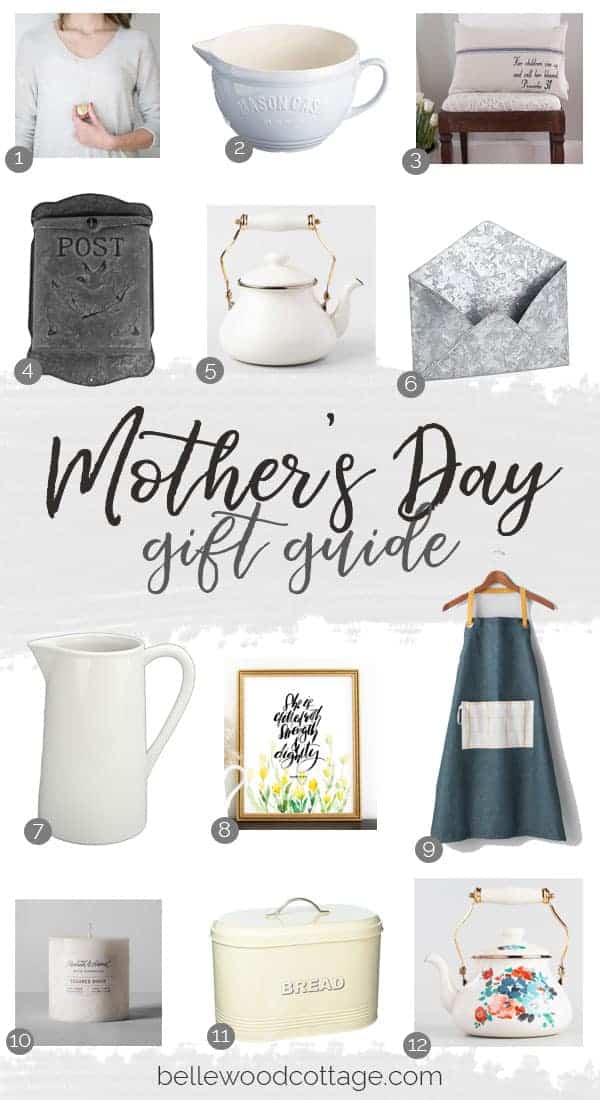 Start shopping for Mother's Day with my Mother's Day gift guide, featuring winning cookbooks, gorgeous farmhouse decor, and handmade goodies from Etsy. You'll love these handpicked gift ideas!