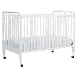 white Jenny Lind crib