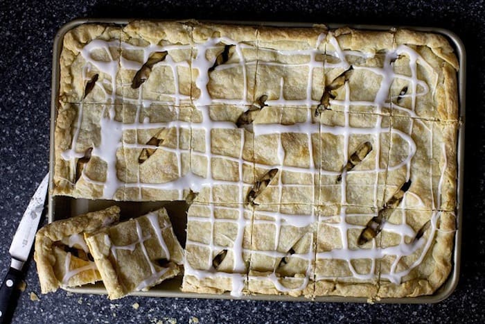 apple slab pie