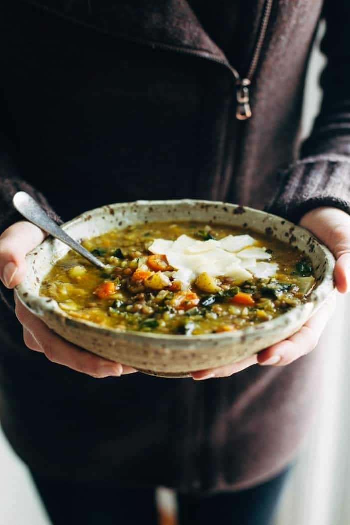 crockpot lentil soup