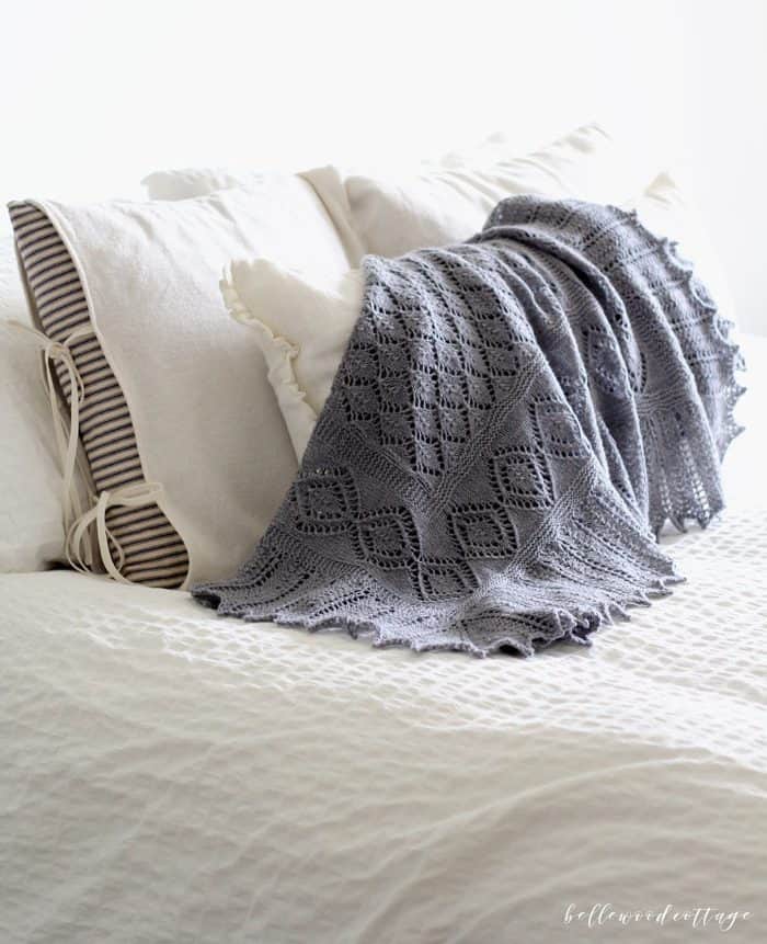 Discover how I created this affordable heirloom baby blanket (inspired by Princess Kate's baby shawls) with some time, patience, and a little know-how.