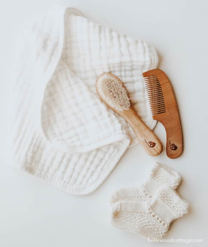 We know we'll need bottles, blankets, and a crib, but it can be easy to overlook other Newborn Baby Essentials. Being prepared with just a few extra items makes newborn life much easier and more enjoyable! baby checklist // newborn essentials // nursery checklist #babyprep #babychecklist #newborn #bellewoodcottage