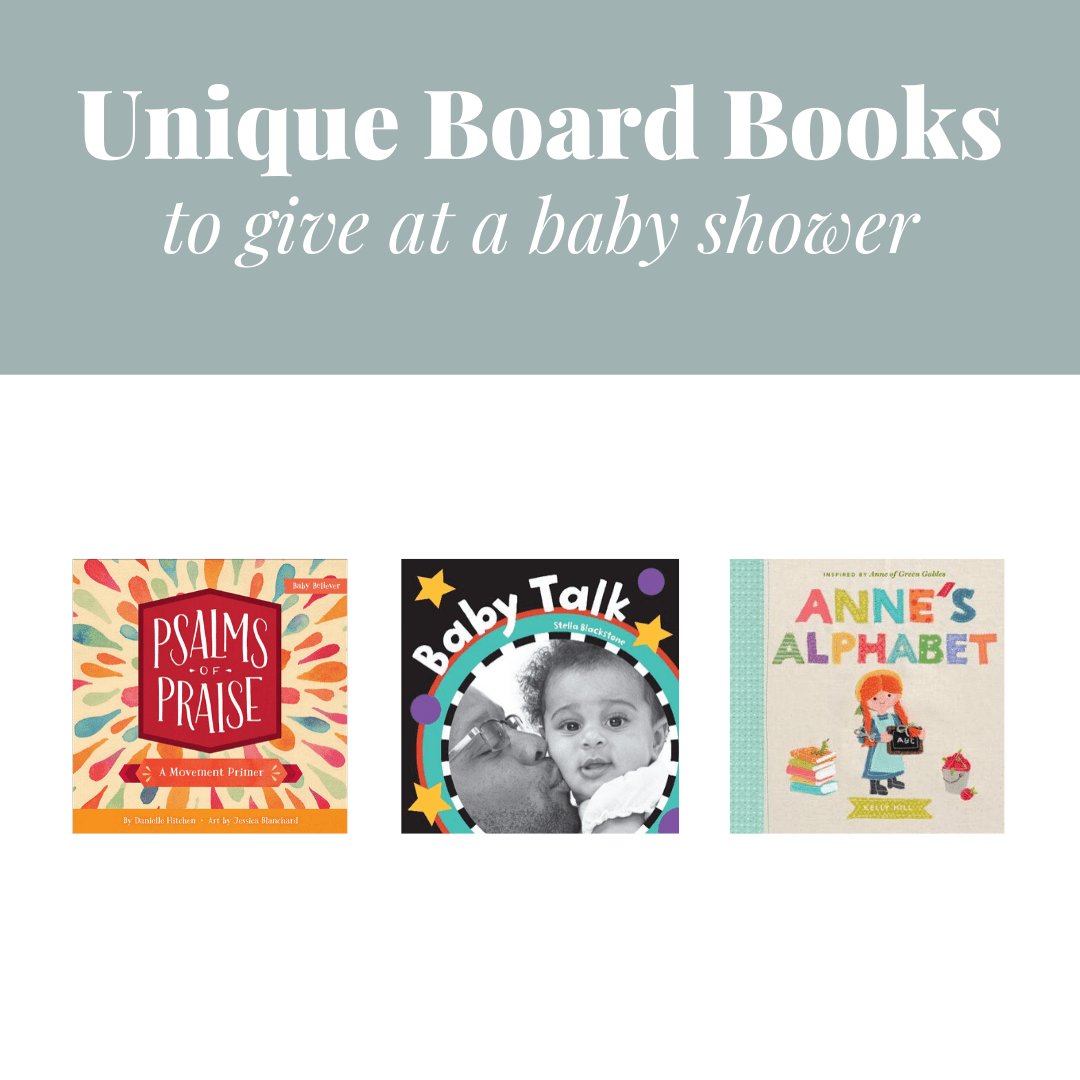 Unique Board Books to Give at a Baby Shower