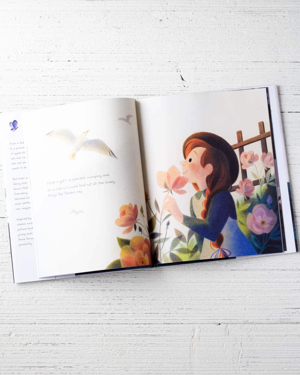 Interior pages of If I Couldn't Be Anne, a picture book.