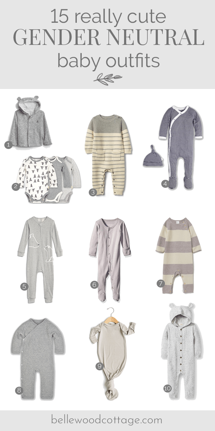 neutral baby gowns