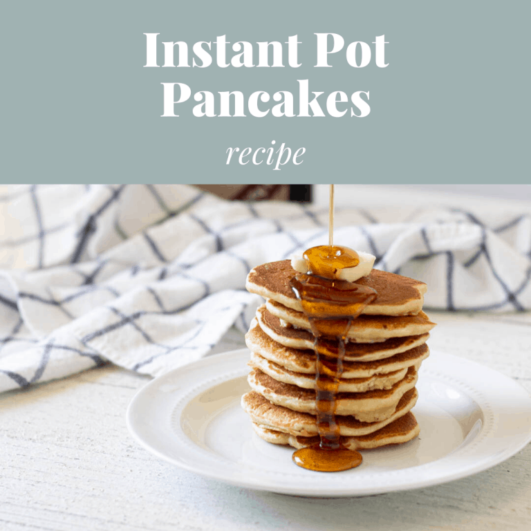 How to Make Pancakes in the Instant Pot
