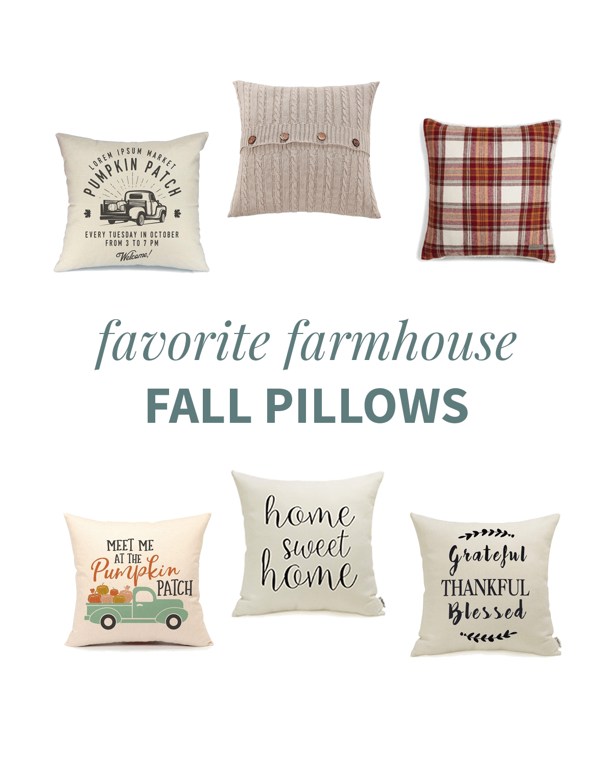 Favorite Fall Pillows and Pillow Covers