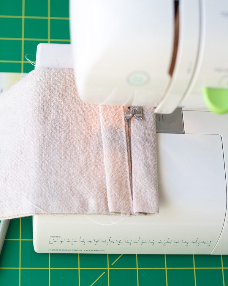 How to Sew a Drawstring Bag with French Seams Tutorial Bellewood Cottage