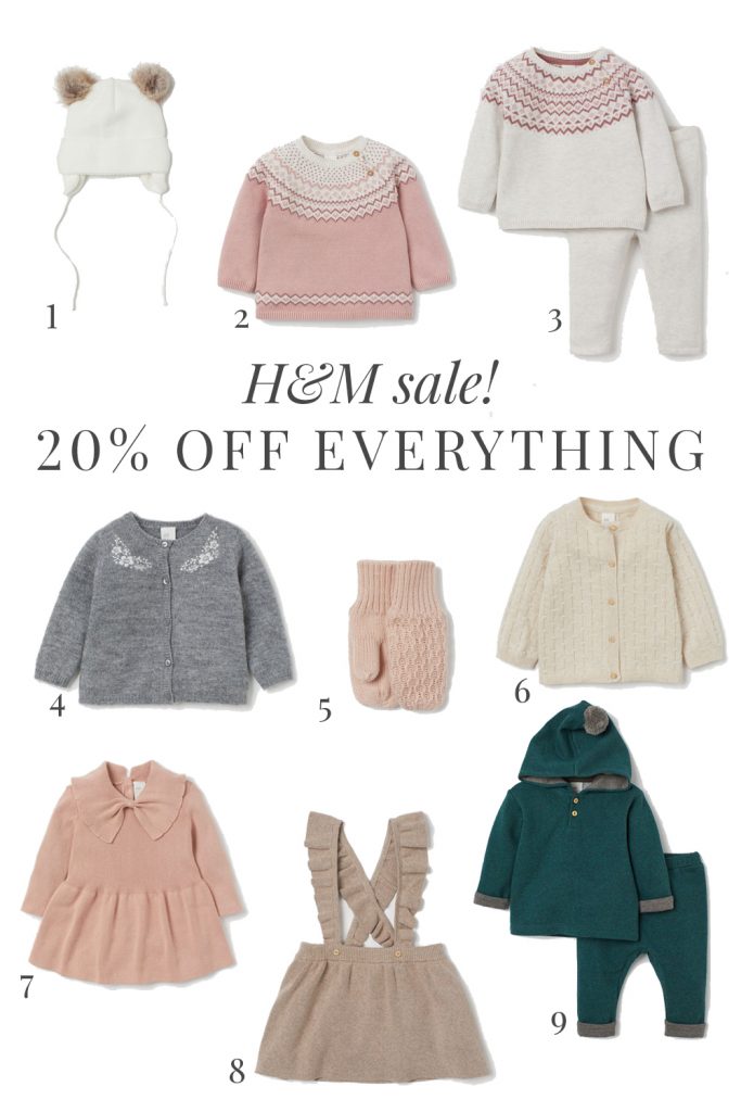 H and m baby clearance clothing