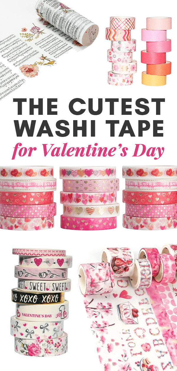 Washi Tape for Valentine’s Day!