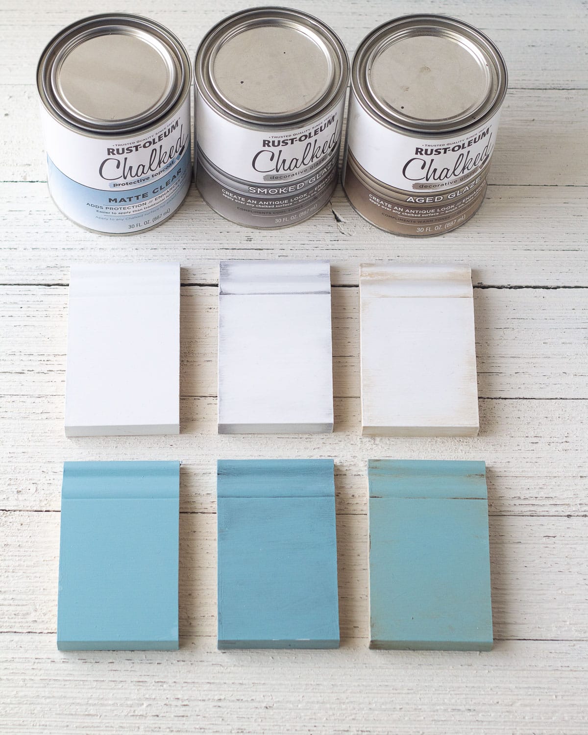 Chalk paint over clearance wax