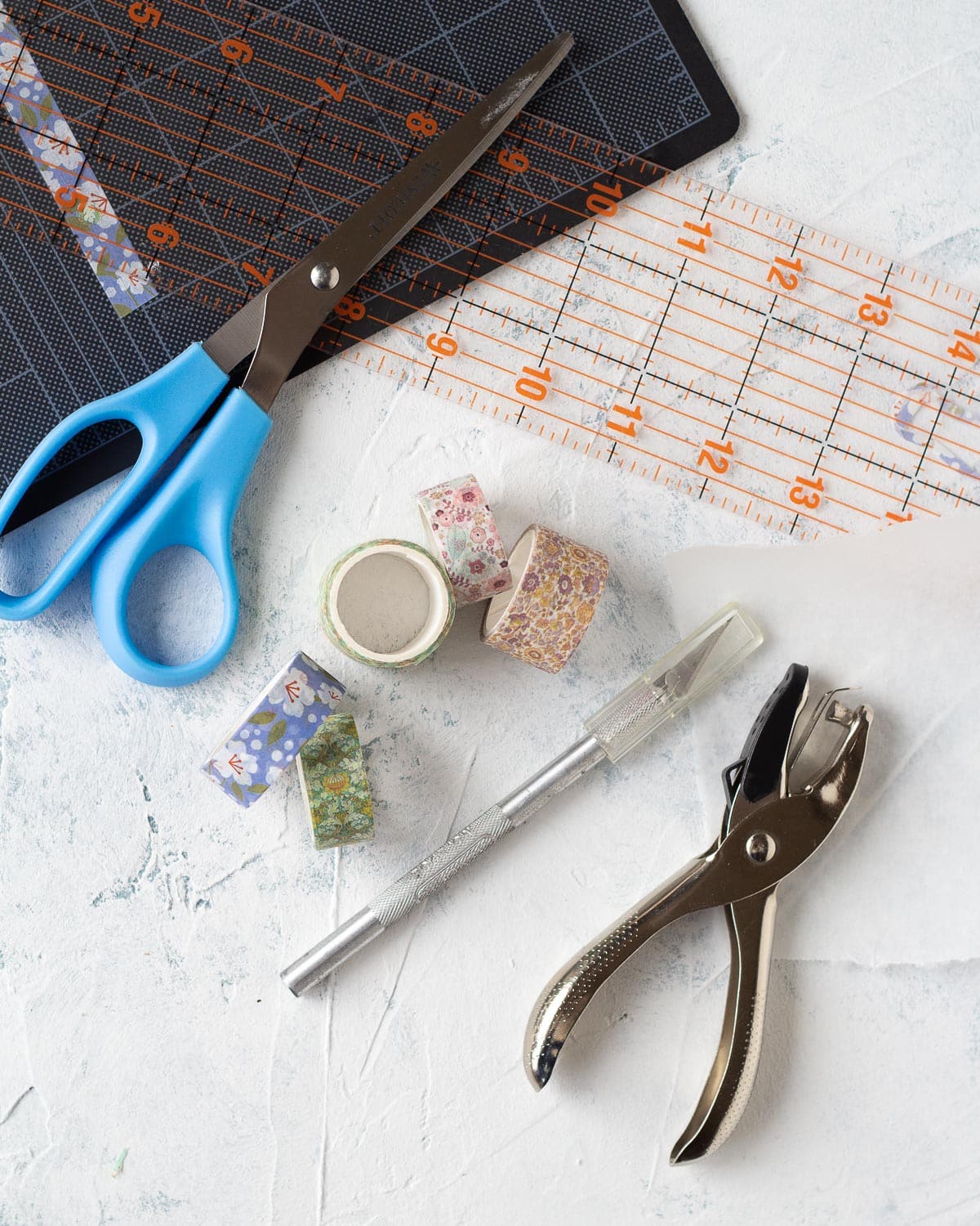 How to Cut Washi Tape Quickly and Easily