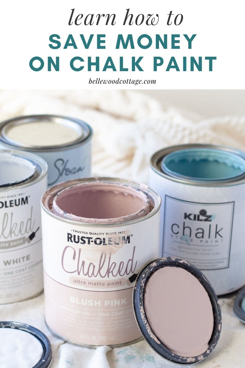 How to Save Money on Chalk Paint! - Bellewood Cottage