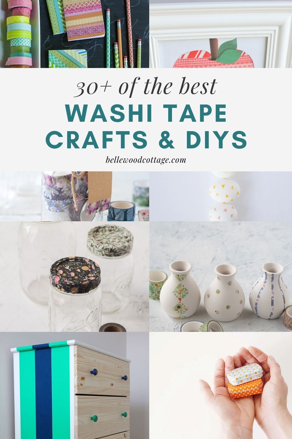 Washi Tape 30+ Easy, Fun & Simple Ideas for crafting