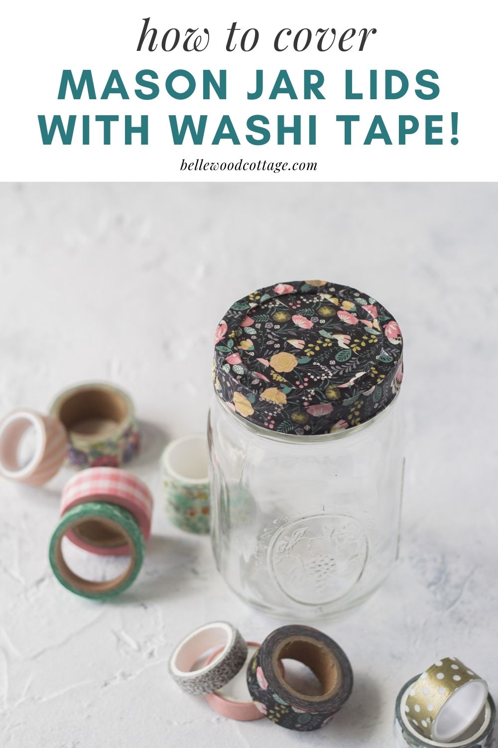 Cookie tin box - Washi tape