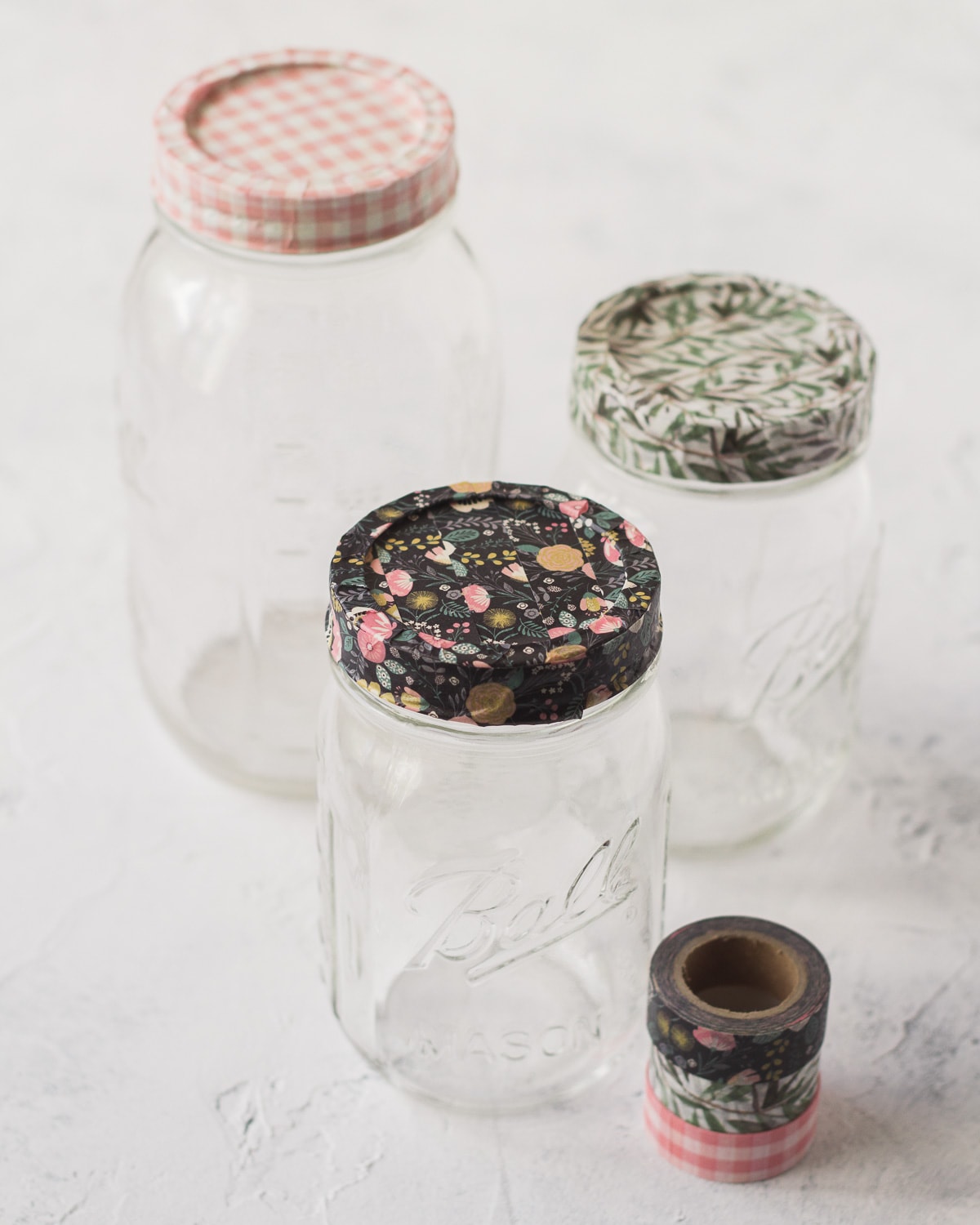 Washi Tape Mason Jar Lids 2024 