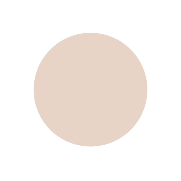 A paint swatch of Behr Miniature Rose.