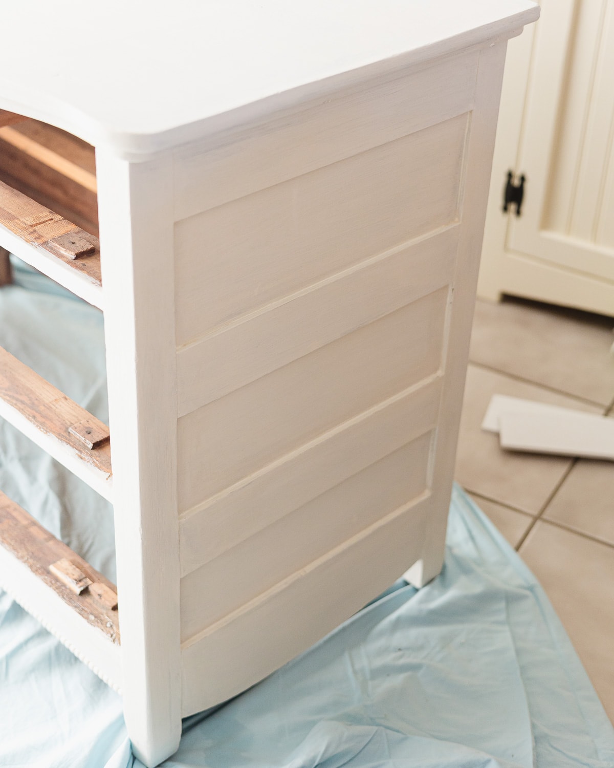 Sanding Chalk Paint® Before OR After Waxing?