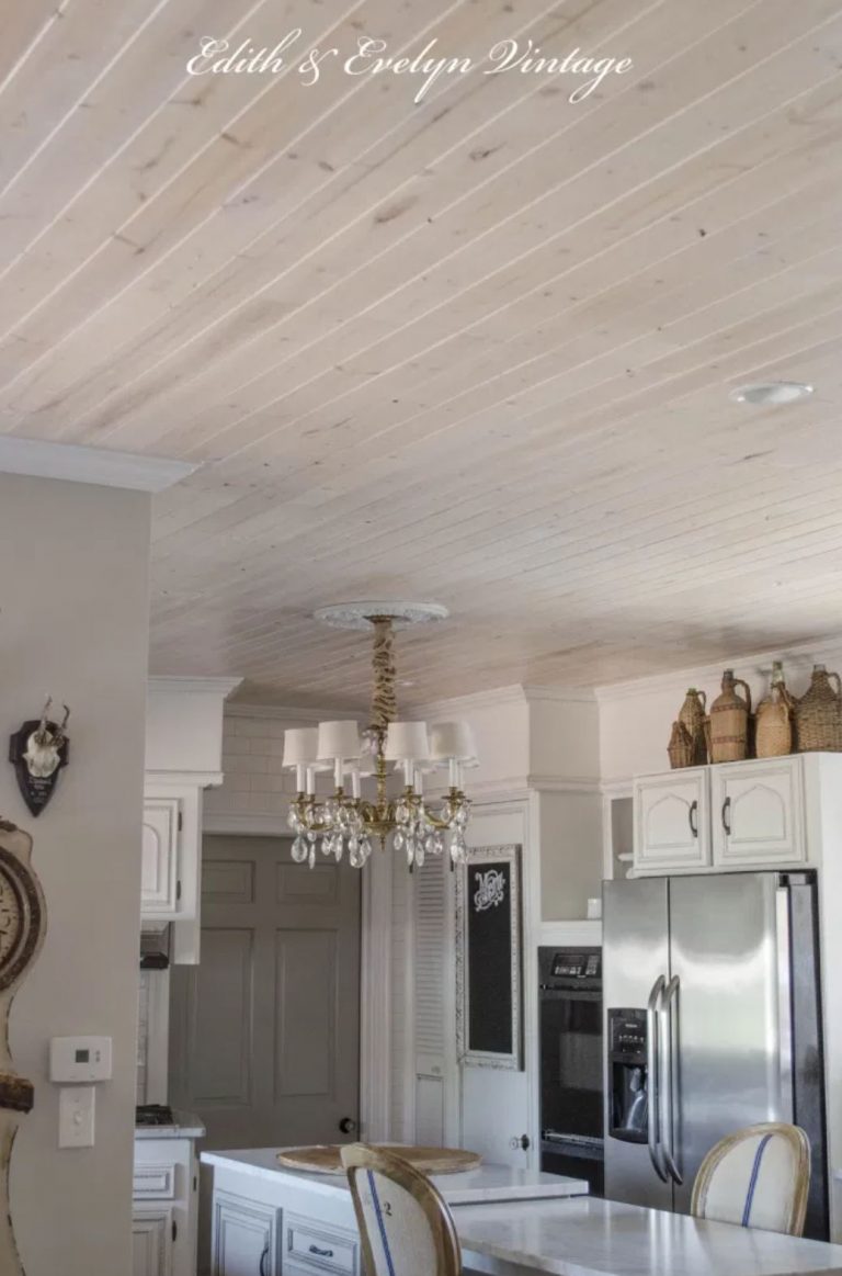 15+ Shiplap Ceilings & DIY Tips Bellewood Cottage