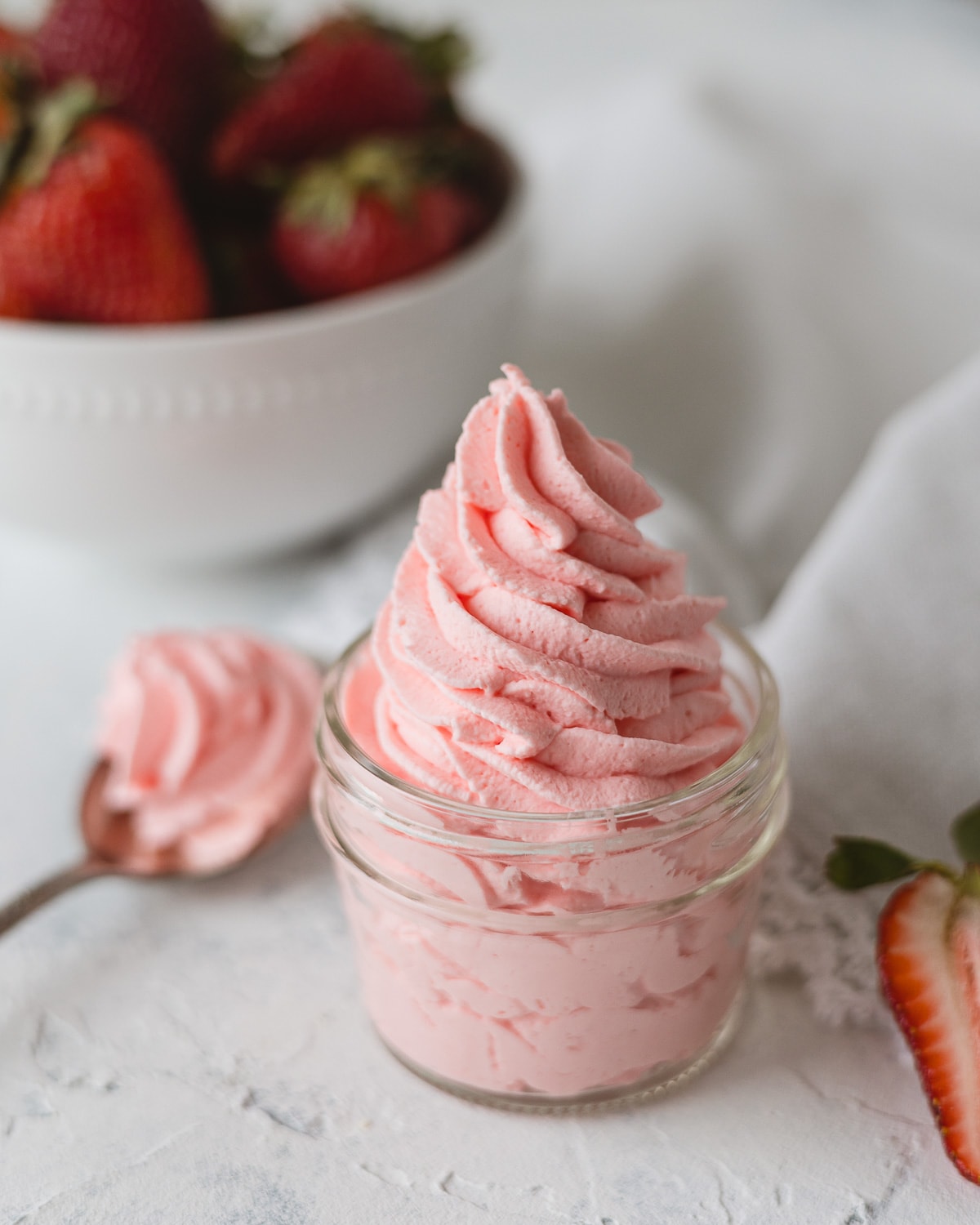 Strawberry Whipped Cream