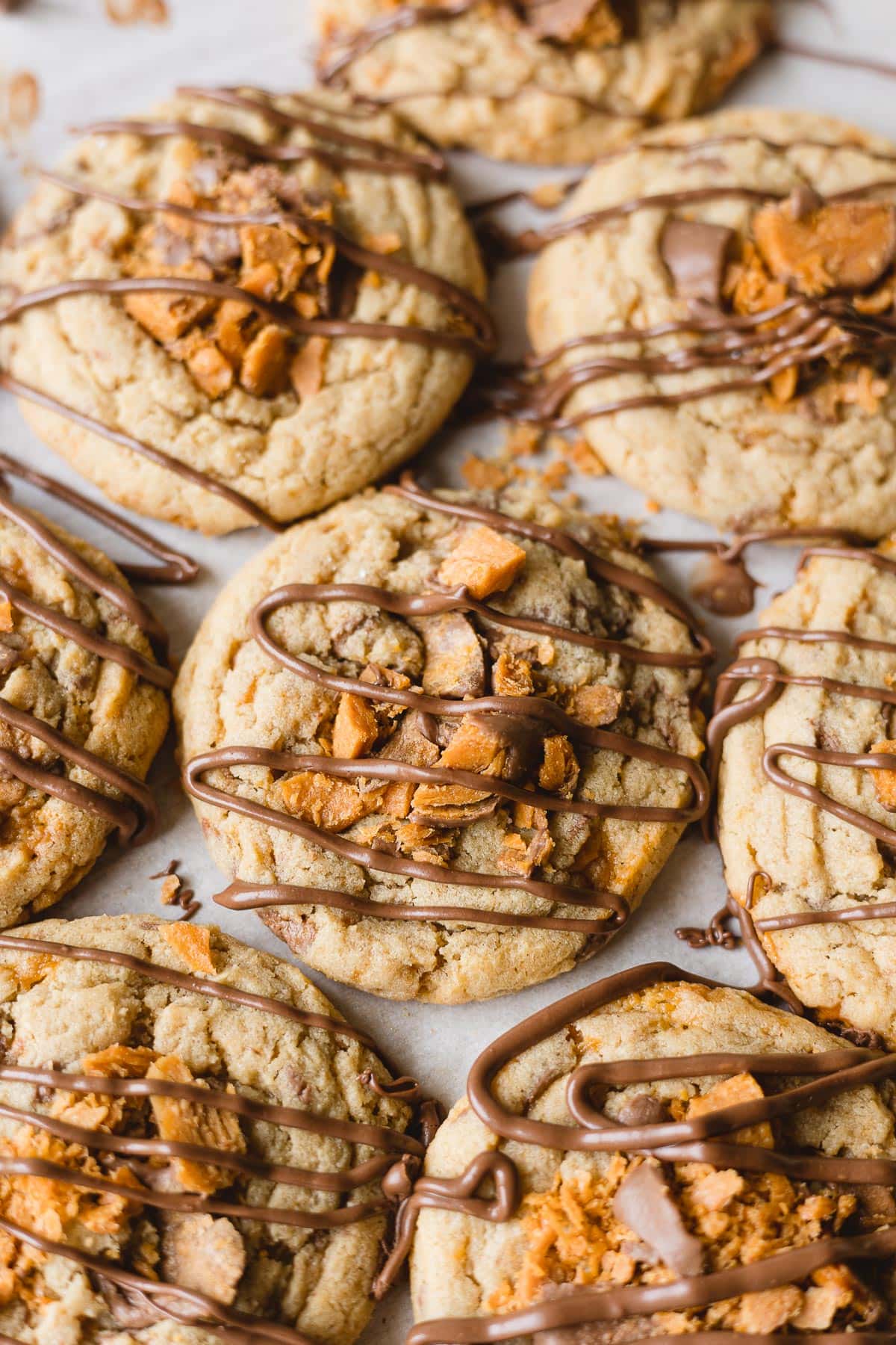 Crumbl Butterfinger® Cookies