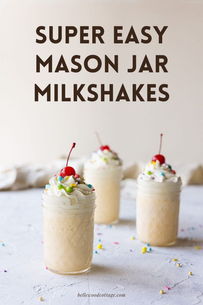How to Make a Milkshake Without a Blender - Bellewood Cottage