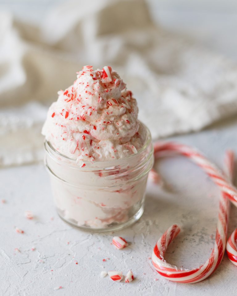 Candy Cane Whipped Cream