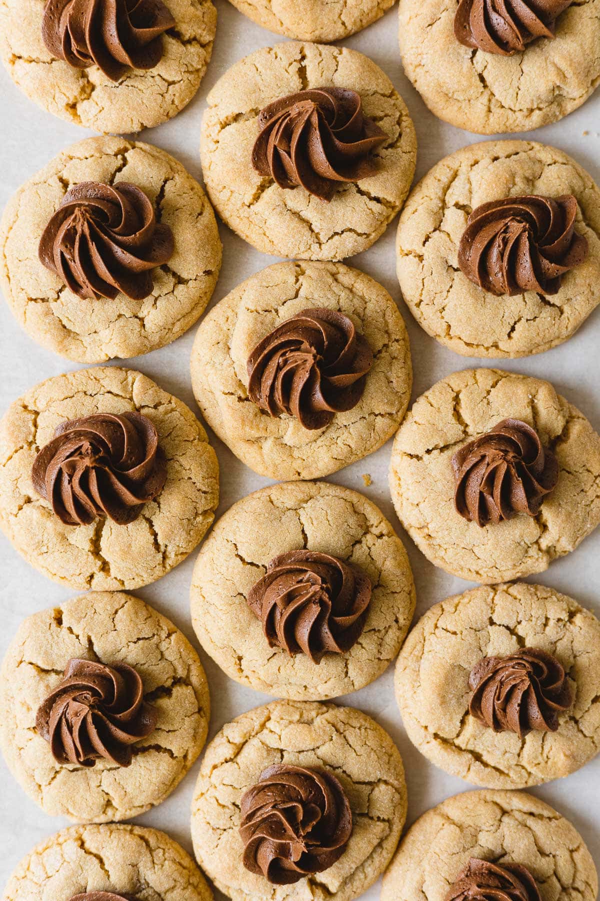 Crumbl Peanut Butter Blossom Cookies