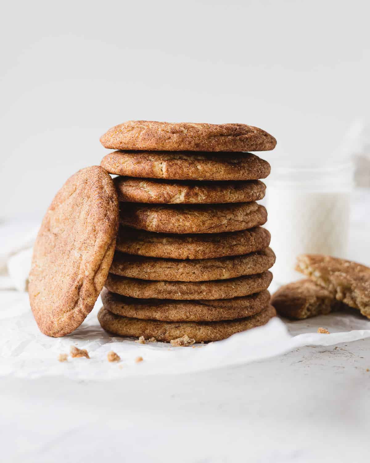 Better Than Crumbl Snickerdoodle Cookies